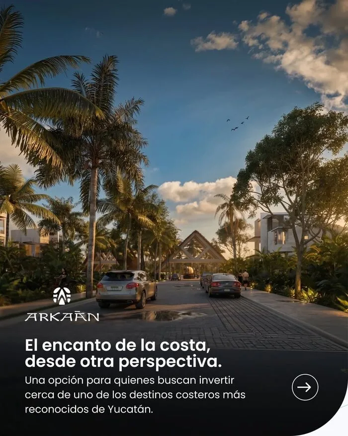 Calle de acceso a la privada