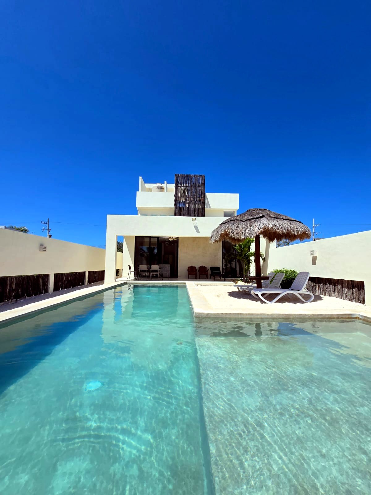 Casa San Benito, alberca y palapa