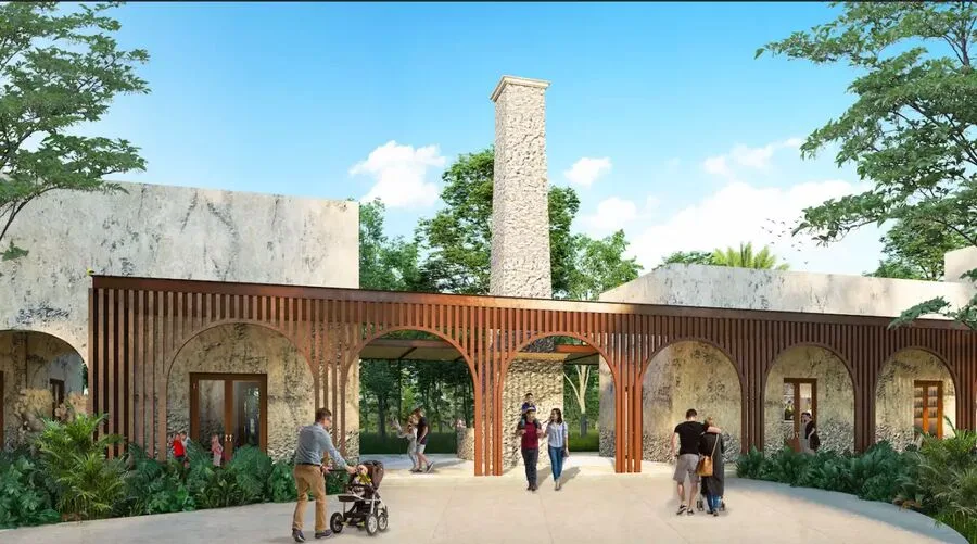 Render de la Hacienda Casa Club de ebulá