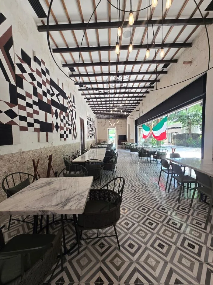 Cocina y bar de Hacienda Kikteil