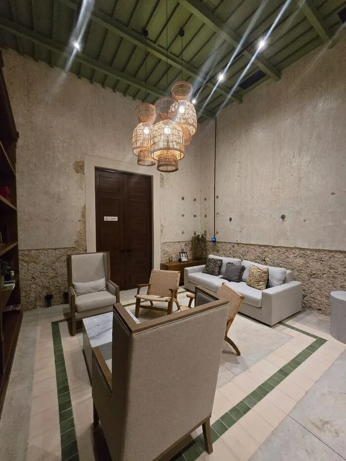 Área de lectura de Hacienda Kikteil