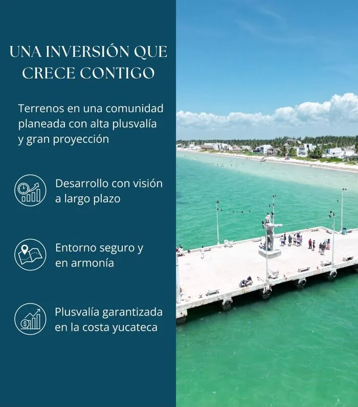 Muelle de Puerto Telchac, inversión con proyección
