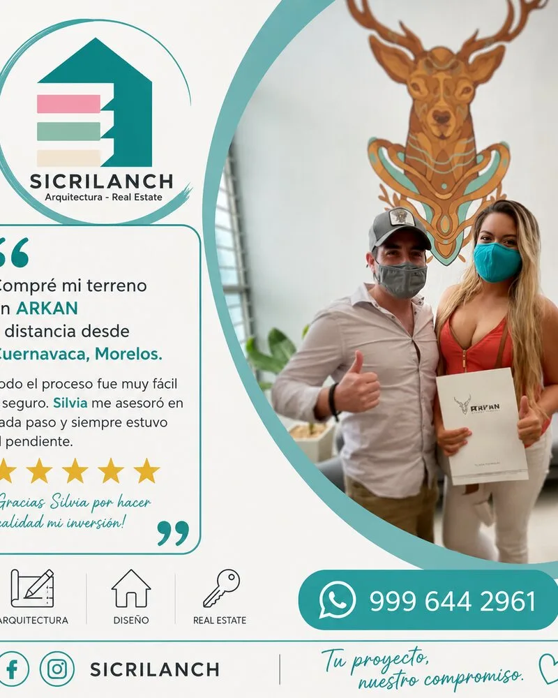 Testimonio: compra de terreno en Arkan